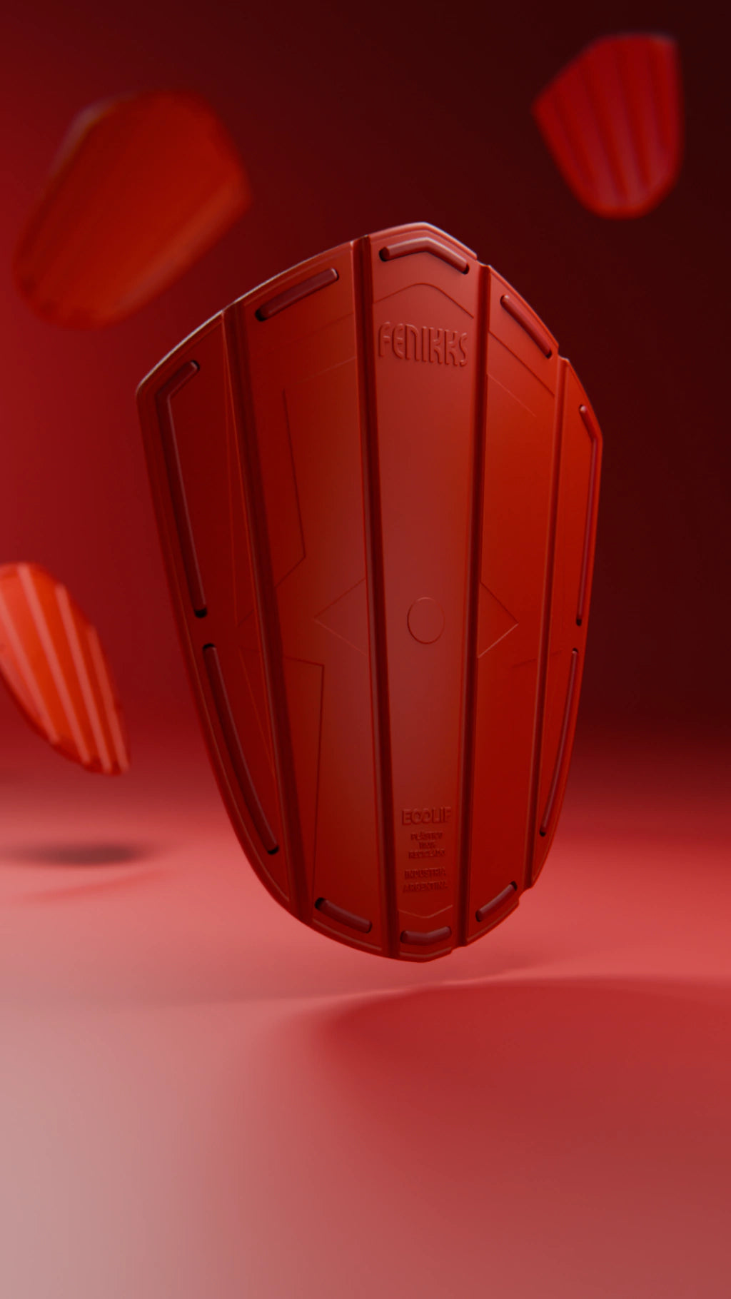 Canilleras Fenikks Butterfly Rojas