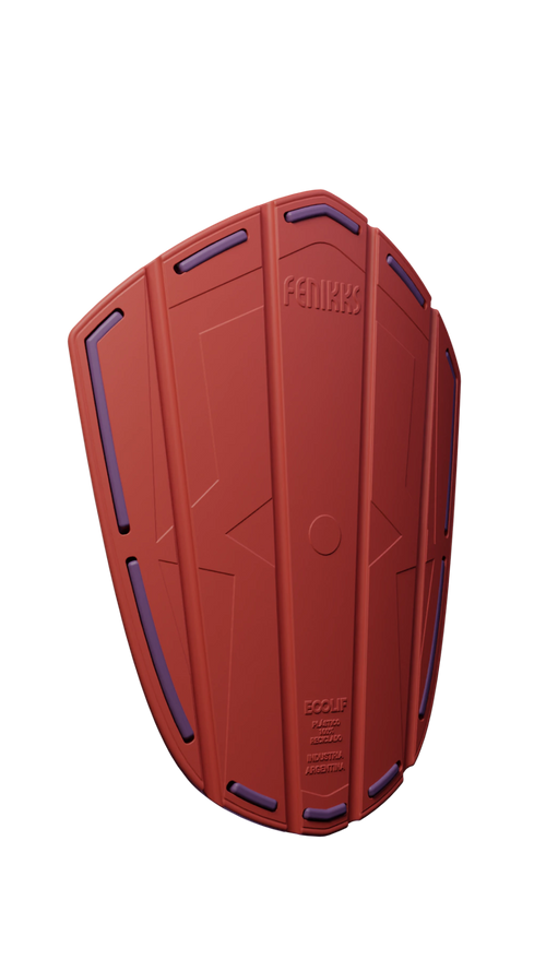 Canilleras Fenikks Butterfly Rojas